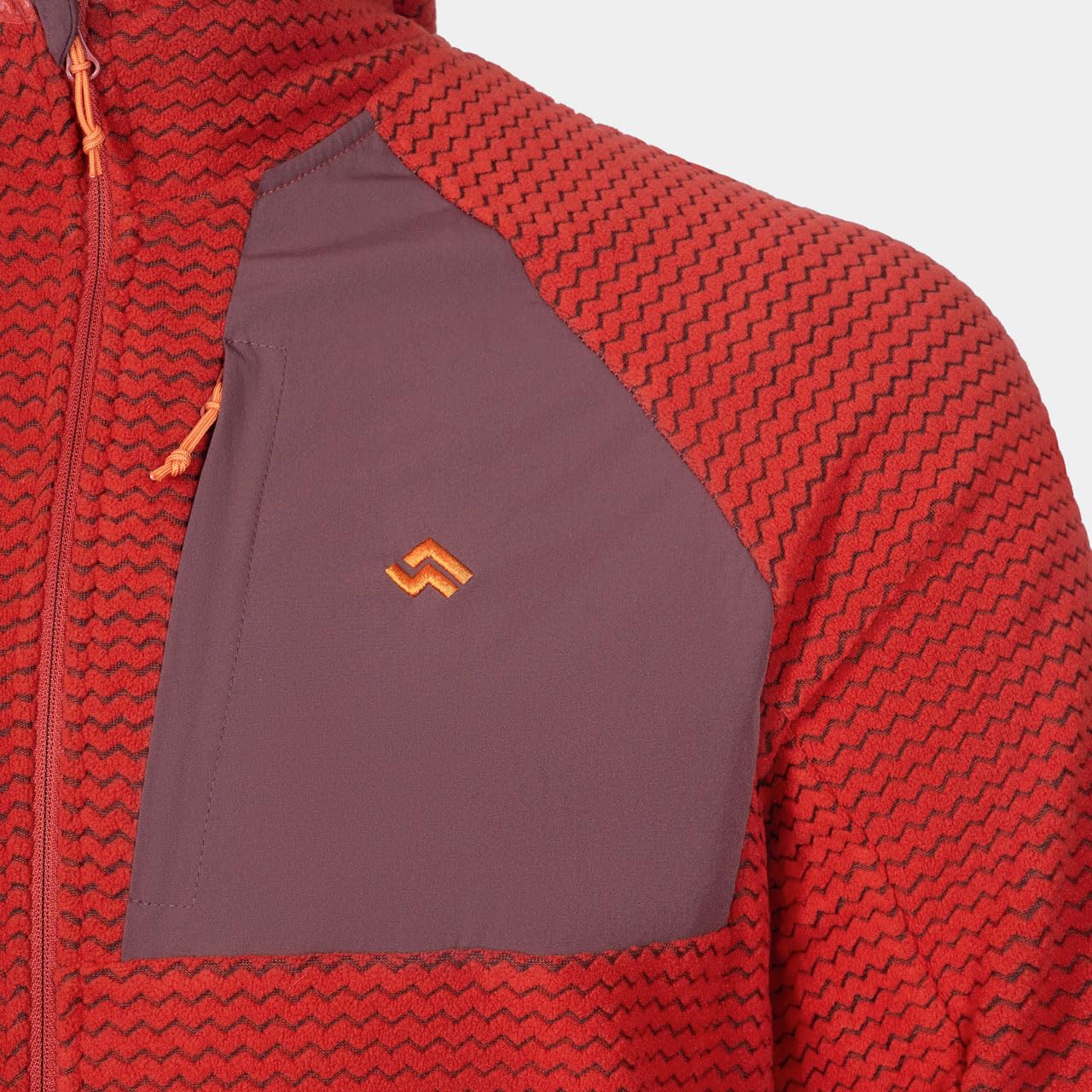 Alpinus - Bluza Polarowa Męska z Kapturem Ruen, Polar Męski Rozpinany