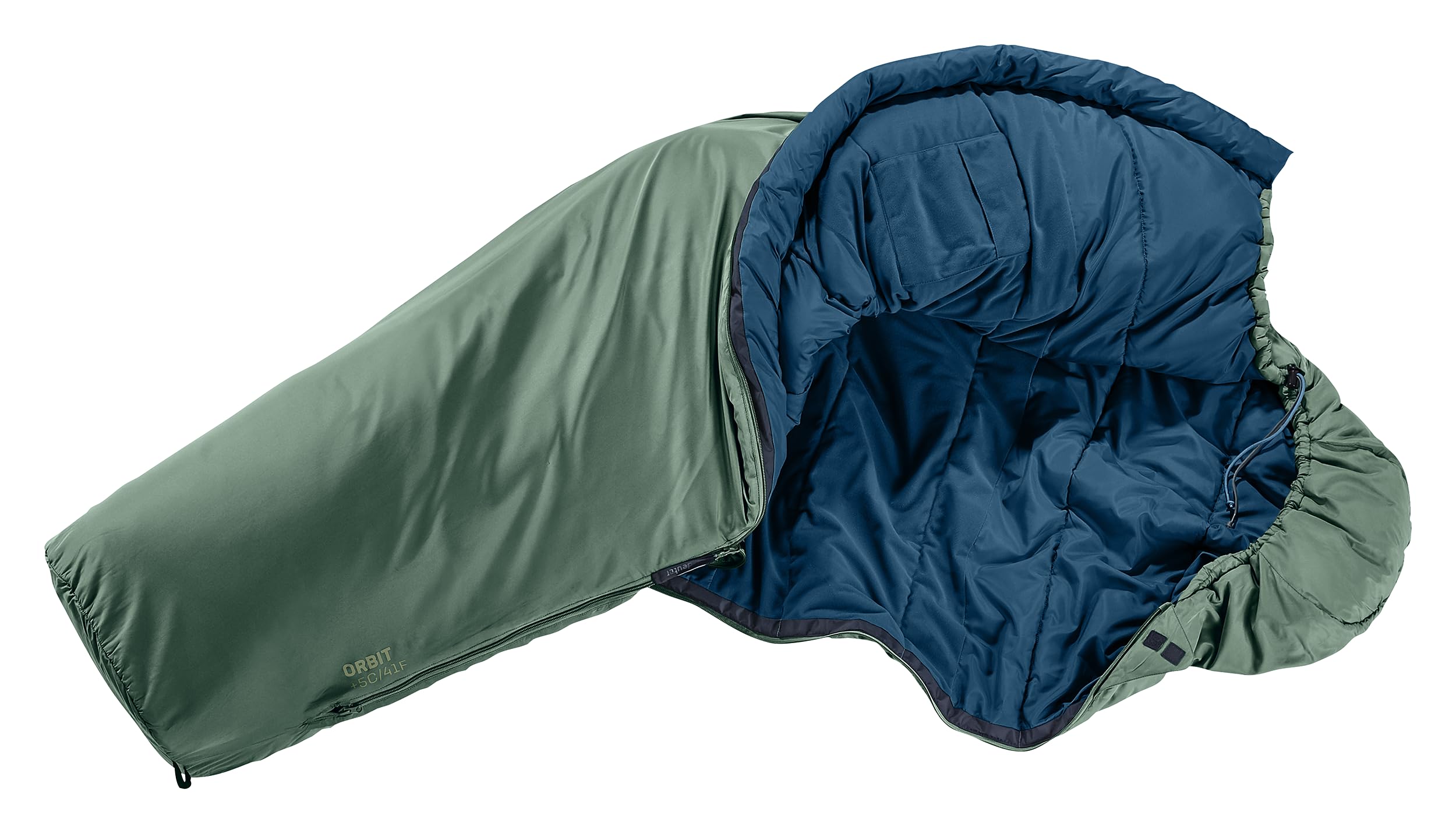 deuter Orbit +5C/41F Saco de Dormir de Fibra sintética
