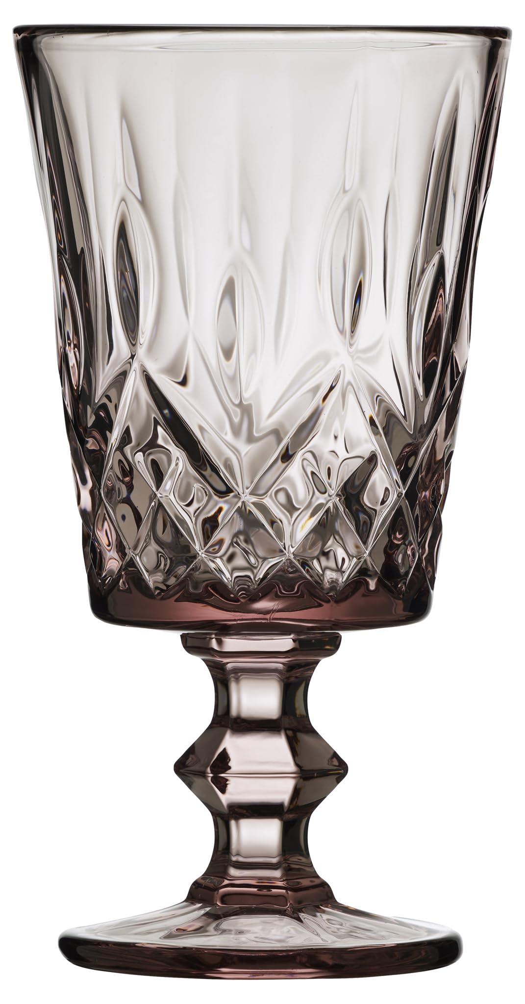 Lyngby Glas Sorrento Şarap Kadehi 4 Adet 29 Cl Pembe