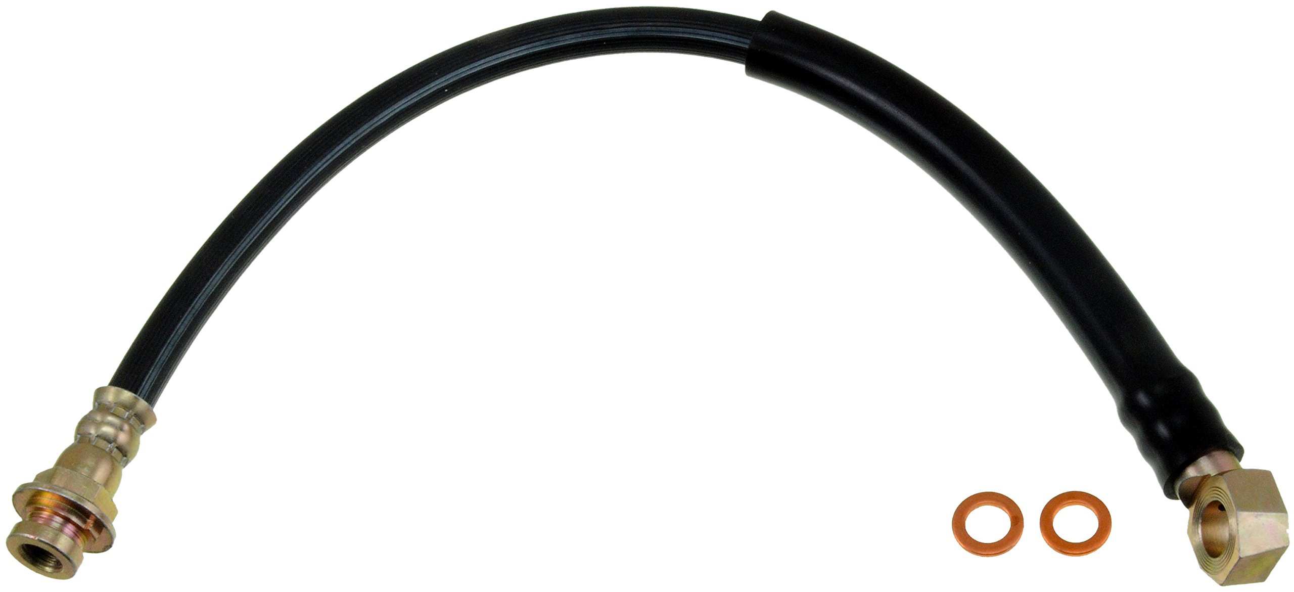 BRAKE HOSE - Brake Hydraulic Hose - Brake Hose - Brake Line - This automotive brake hydraulic hose was precision-engineered to match the fit, function and performance of the original brake hose on specific vehicles and positions to ensure safe, long-lasting durability as part of a complete brake repair. - Buick 1976-73, Cadillac 1976, Chevrolet 1976-74, GMC 1976, Oldsmobile 1976-74, Pontiac 1976-74 - Brake Hydraulic Hose - Dorman H80965 Brake Hydraulic Hose Compatible with Select Models