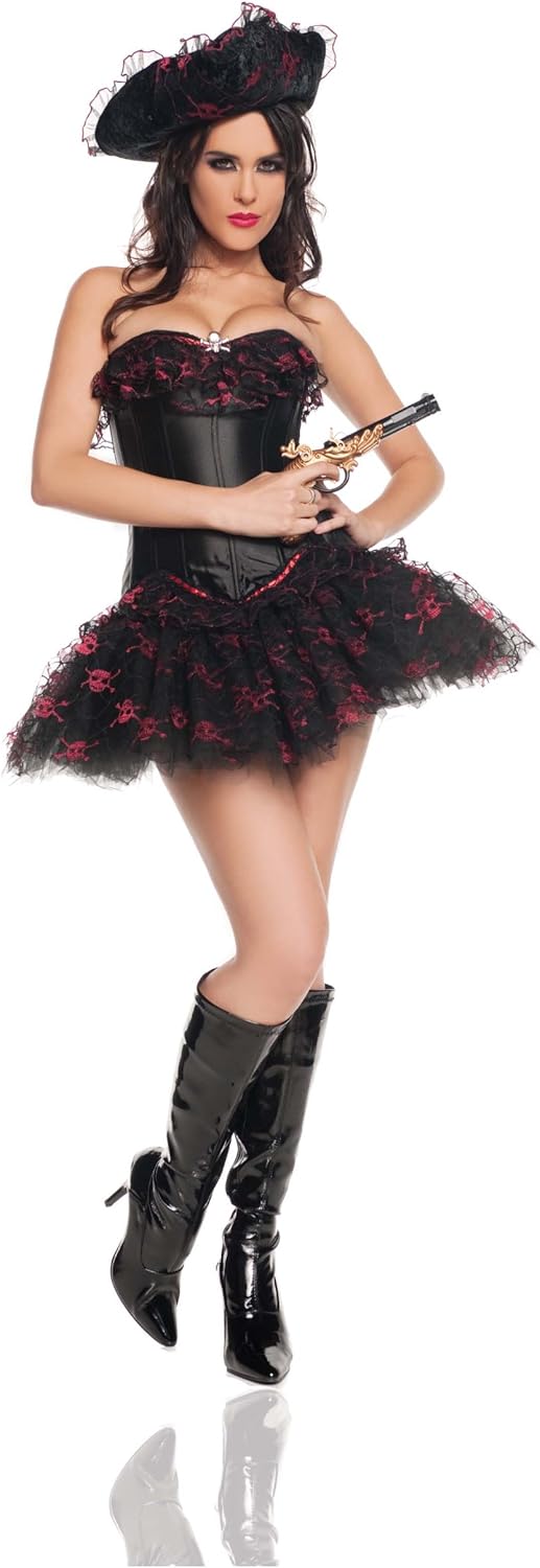 Starline Women's Seven Seas Pirate Costume Set