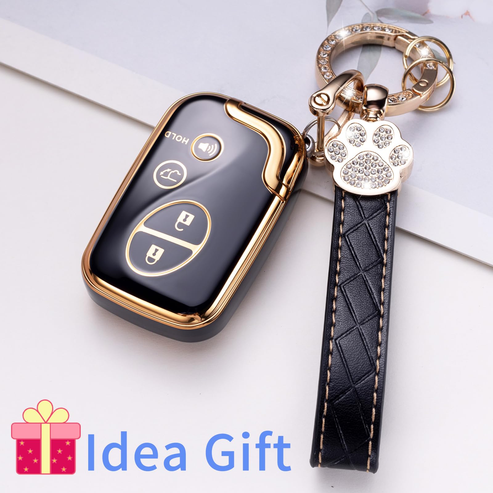 8 Buttons Leather Key Fob Cover Fit For Genesis GV60 GV80 G70 G90 2025 2024 2023 Keychain Bc7e7a2f 1f05 4c96 Ba88 E75eb05318b0.40cc8e20cc9f2875a50e2f707ab6b9b5 - View #8