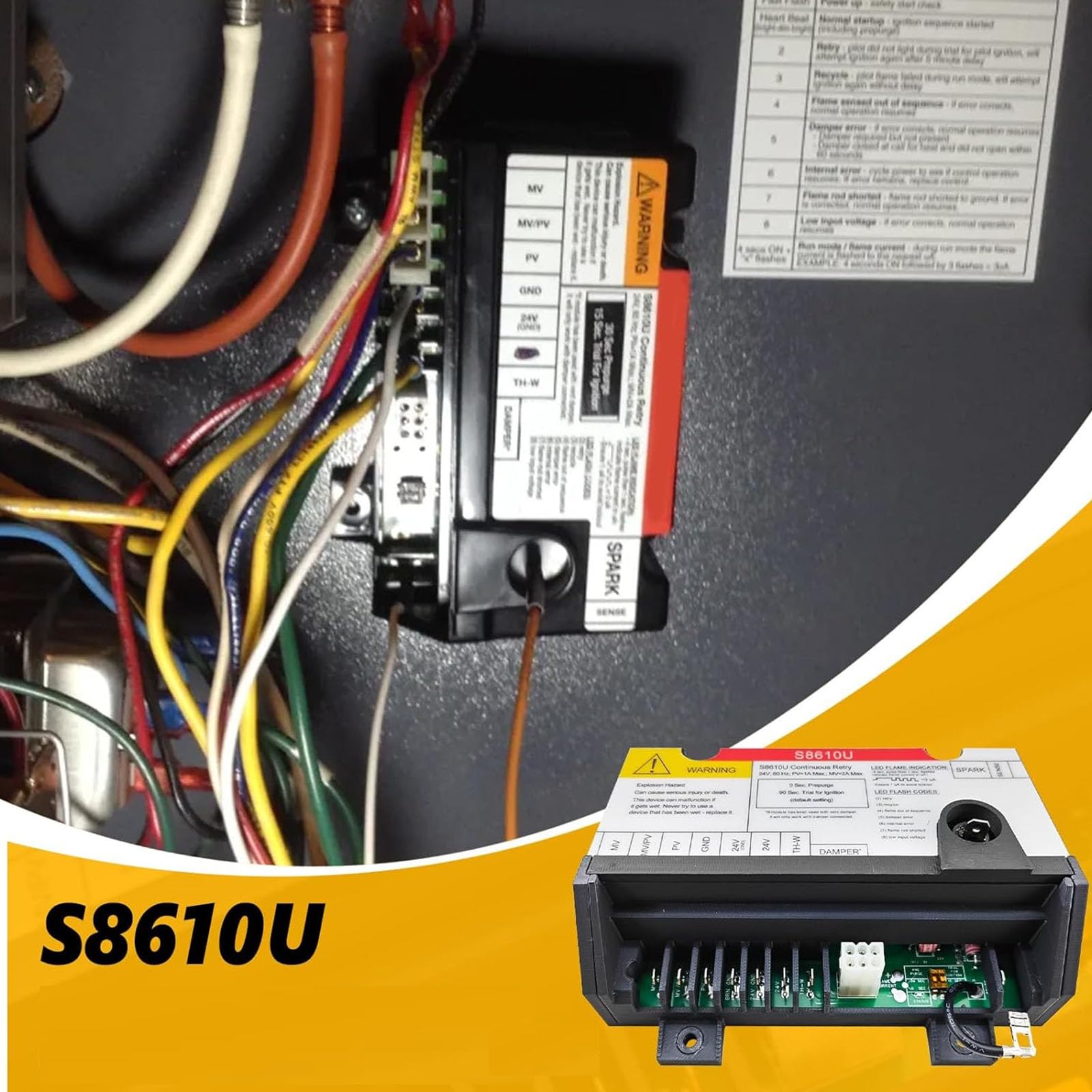 Module de Commande d ' allumage de Remplacement S8610U