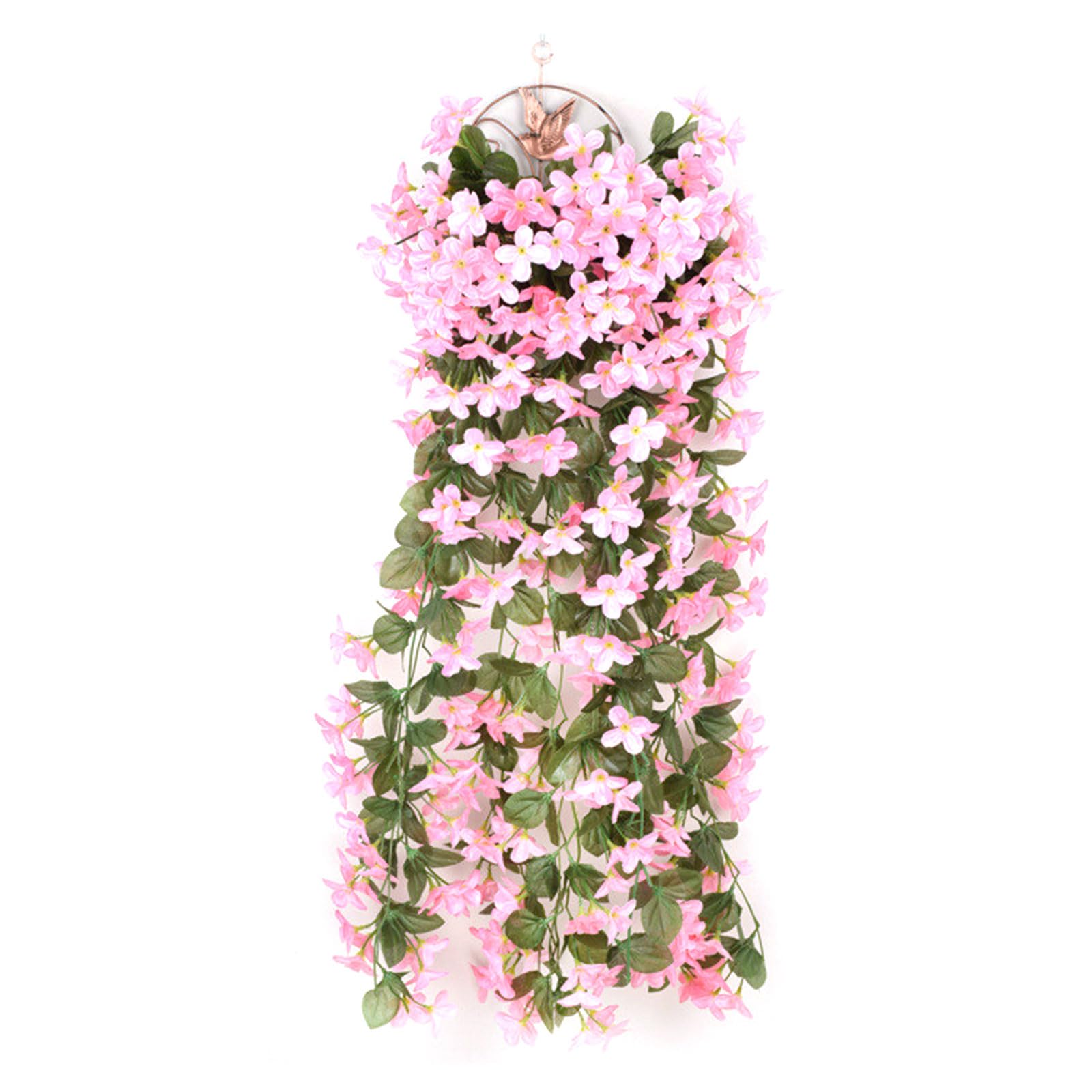 HUANGING 2pcs Artificial Hanging Multipurpose Hanging Pendant Chram Supplies for Indoor Outdoor Garden Yard Decor
