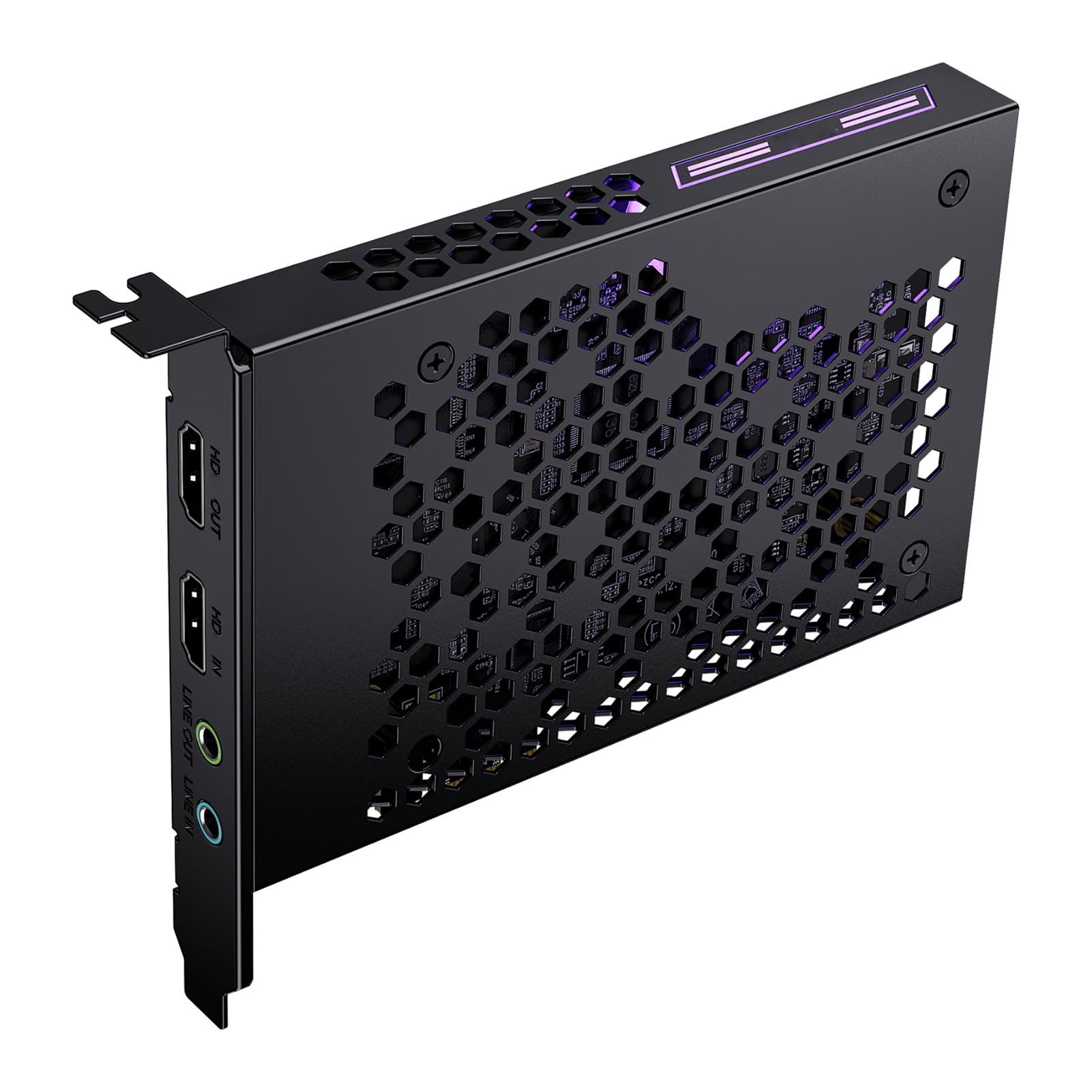 Tarjeta de Captura de Vídeo PCIe 4K, 1080p120, Alto Rango Dinámico