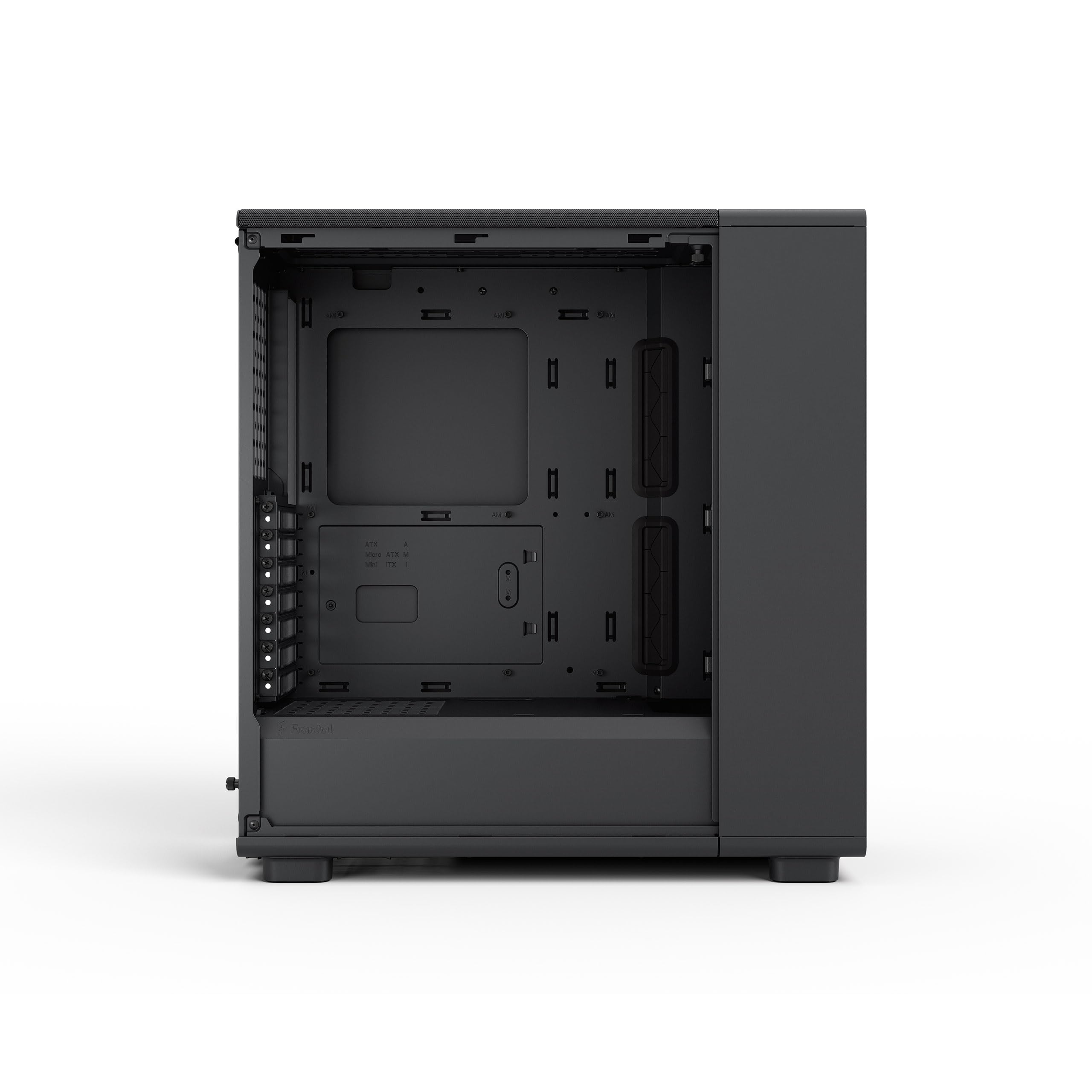 Fractal Design Epoch Black RGB - Verre trempé Light Tint - Trois Ventilateurs Momentum 12 RGB Inclus - Intérieur spacieux - Prise en Charge ATX/mATX/ITX