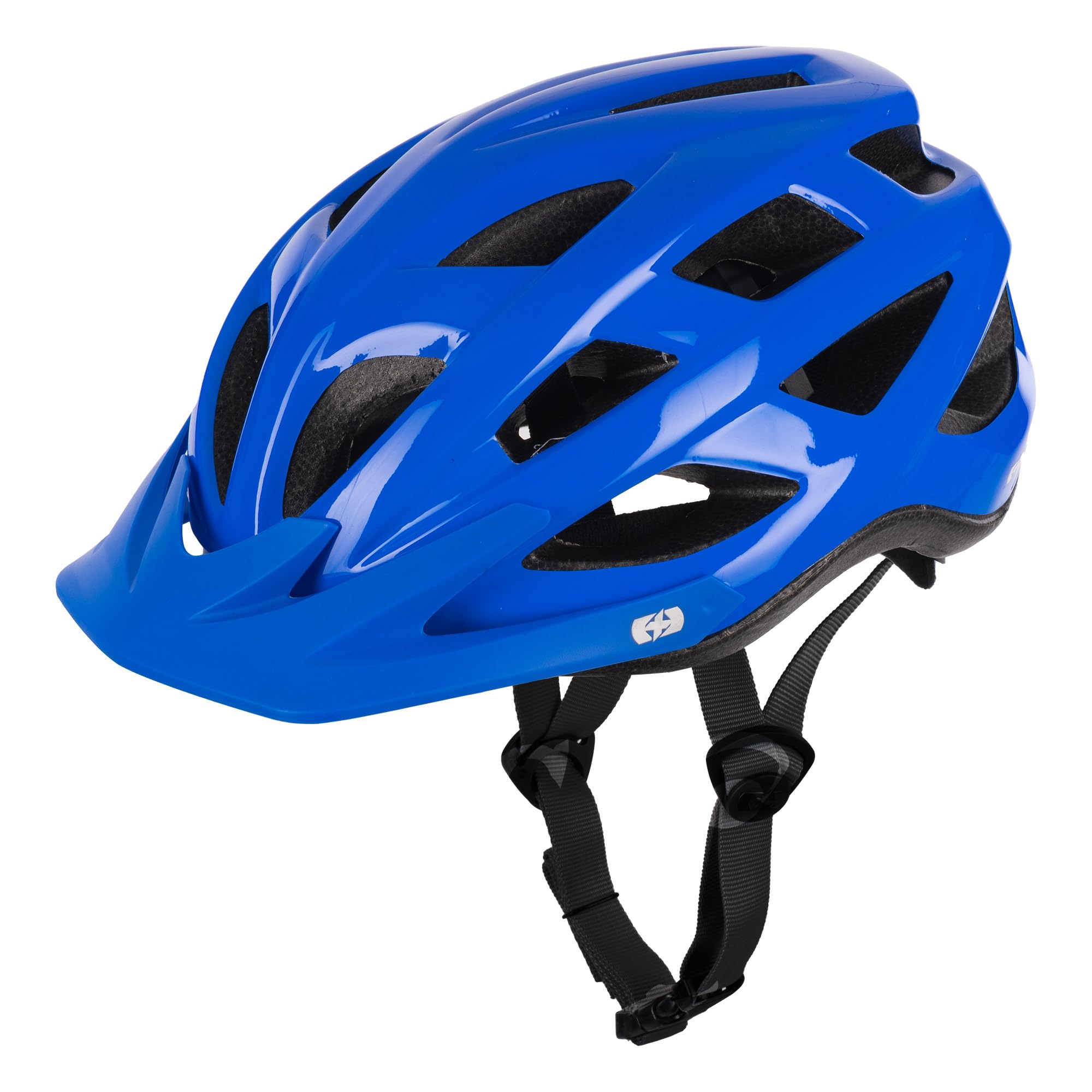 Oxford Talon Helmet | Trail Cycle Bike Bicycle Adult Head Protection, 54-58cm, Gloss Blue — image 1