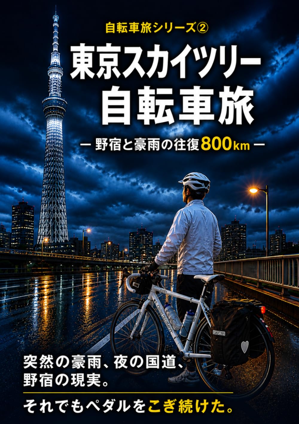 東京スカイツリー 自転車旅: 往復800km、 50代教師のリアルな旅 (自転車旅シリーズ)