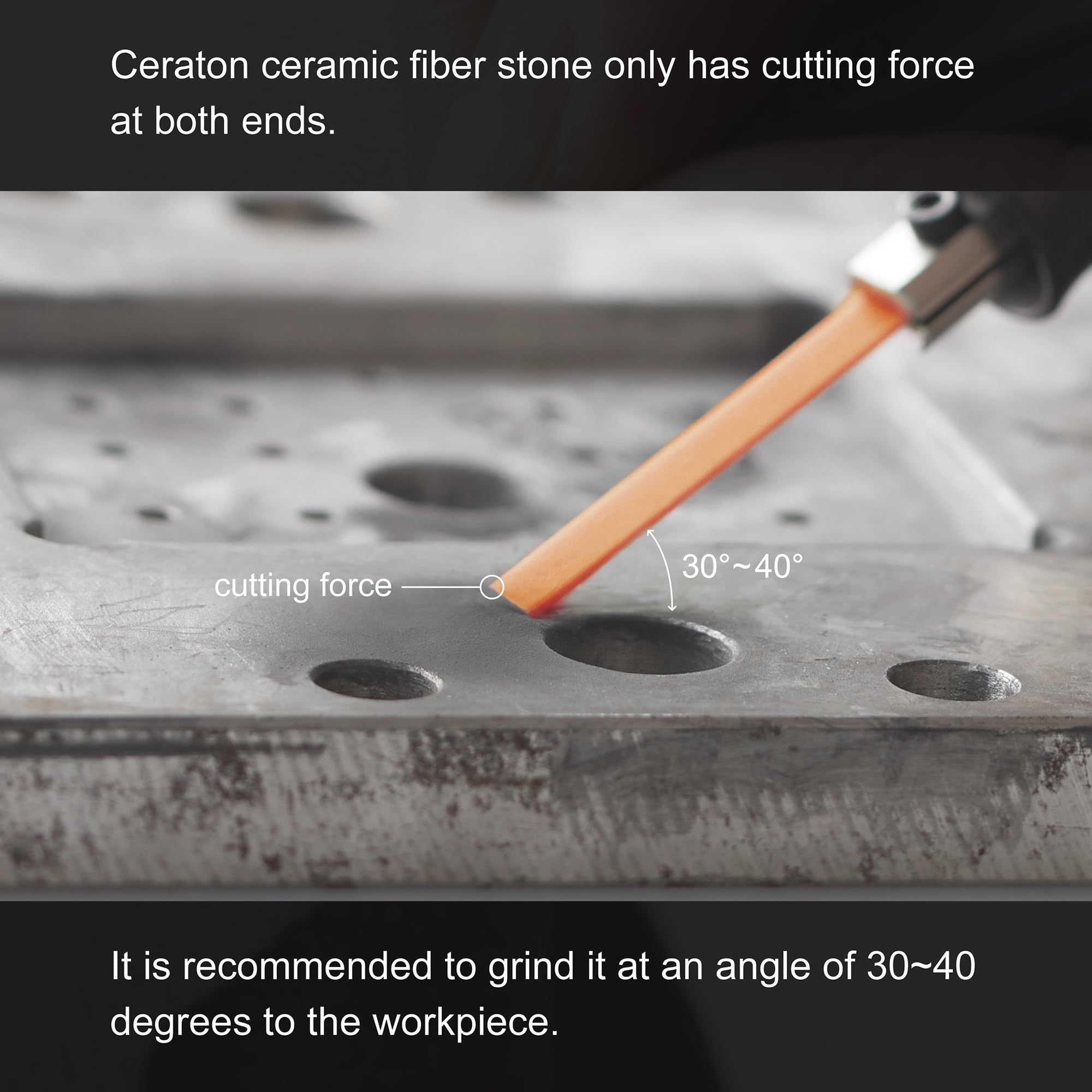 Rectangular Deburring Stone MIRACLE Super Ceraton Stones MIRACLE Super Ceraton Ceramic Fiber Stones ...