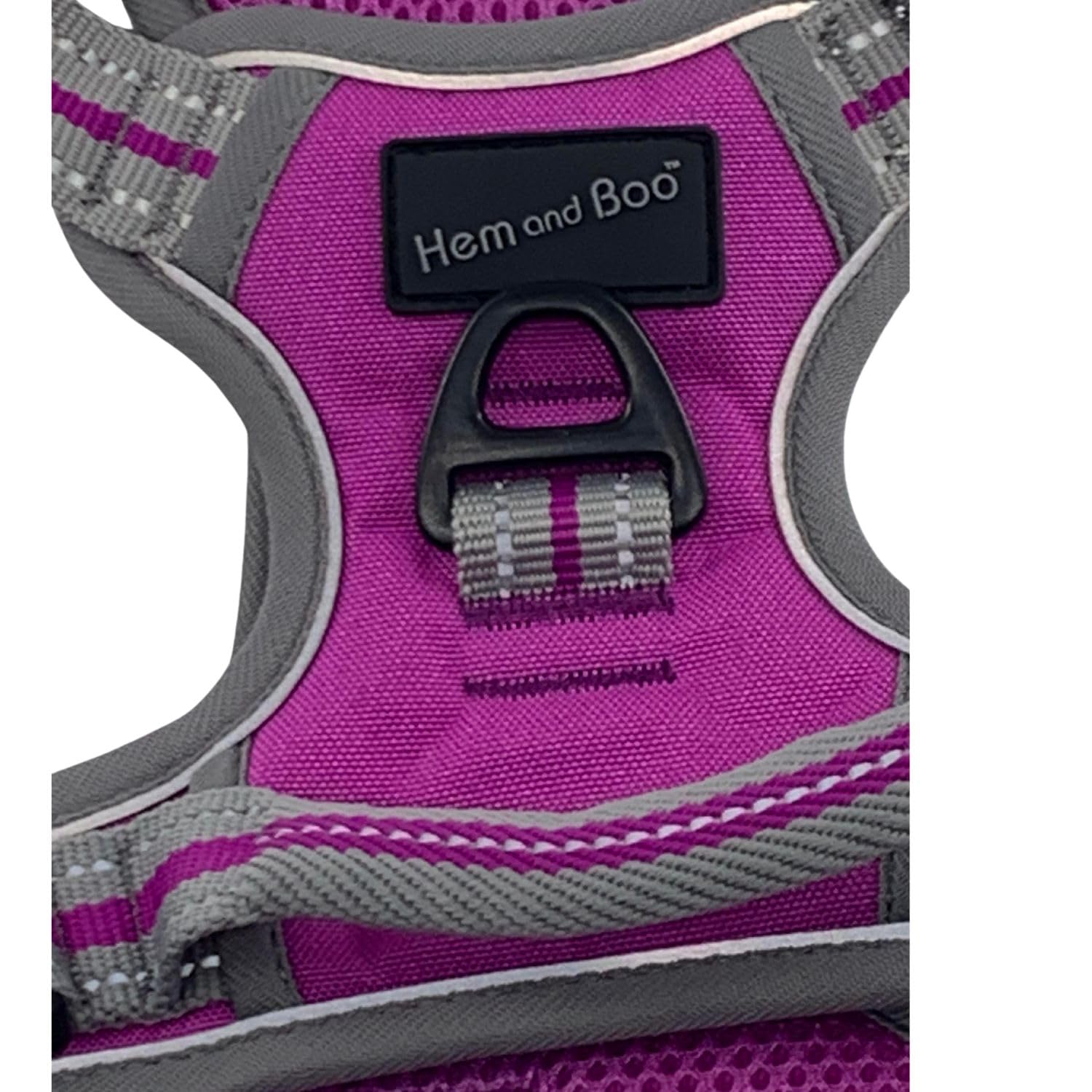 Hem and Boo Dog Harness, Sport Harness, No-pull Reflective Stitching, Outdoor Adventure Big Dog Harness Perfect Match Puppy Vest Harness (Purple, XL) - Image 2