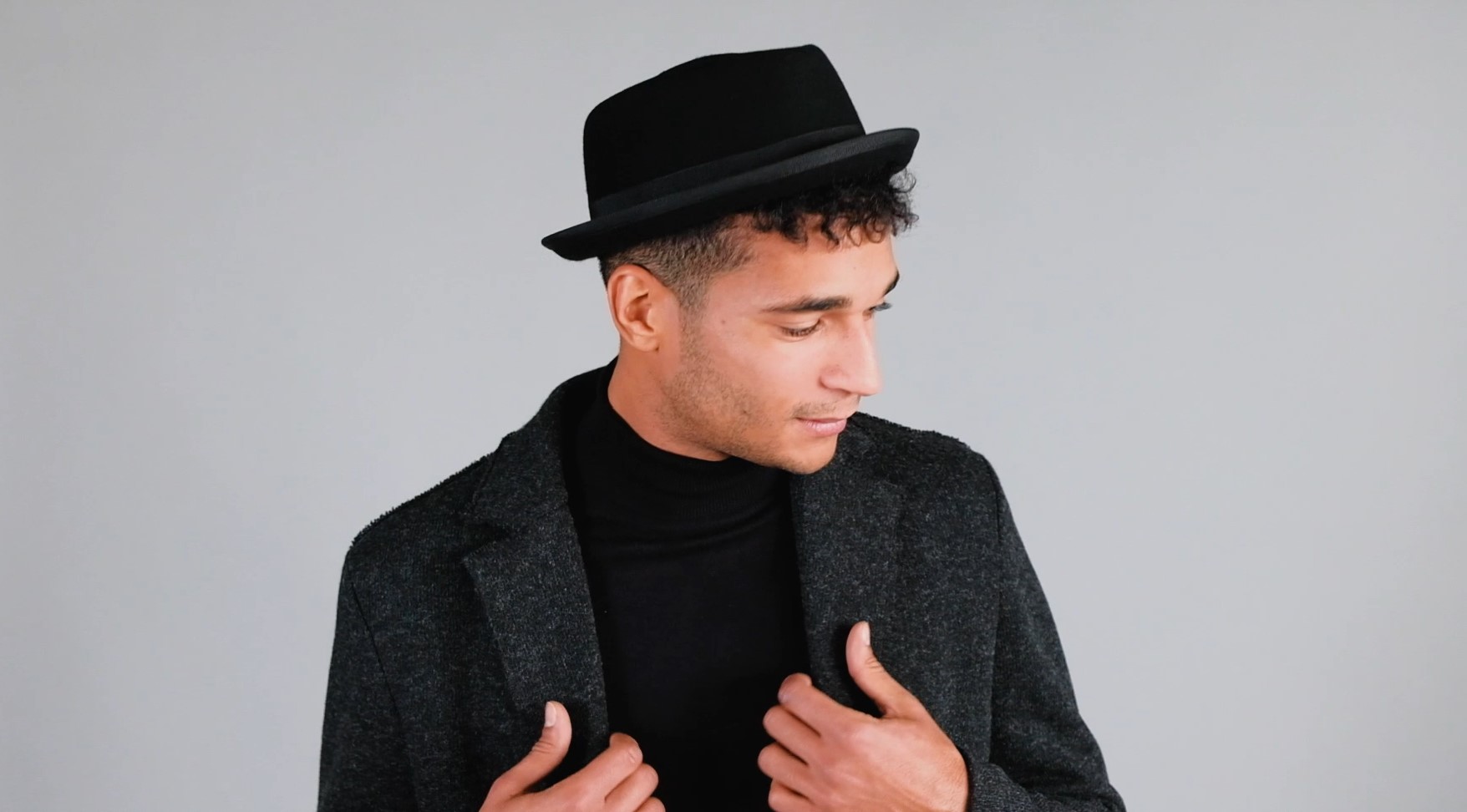 Chapeau Pork Pie Lipodo En Laine Feutrée - Made In Italy - Unisexe - Printemps/Été/Automne/Hiver