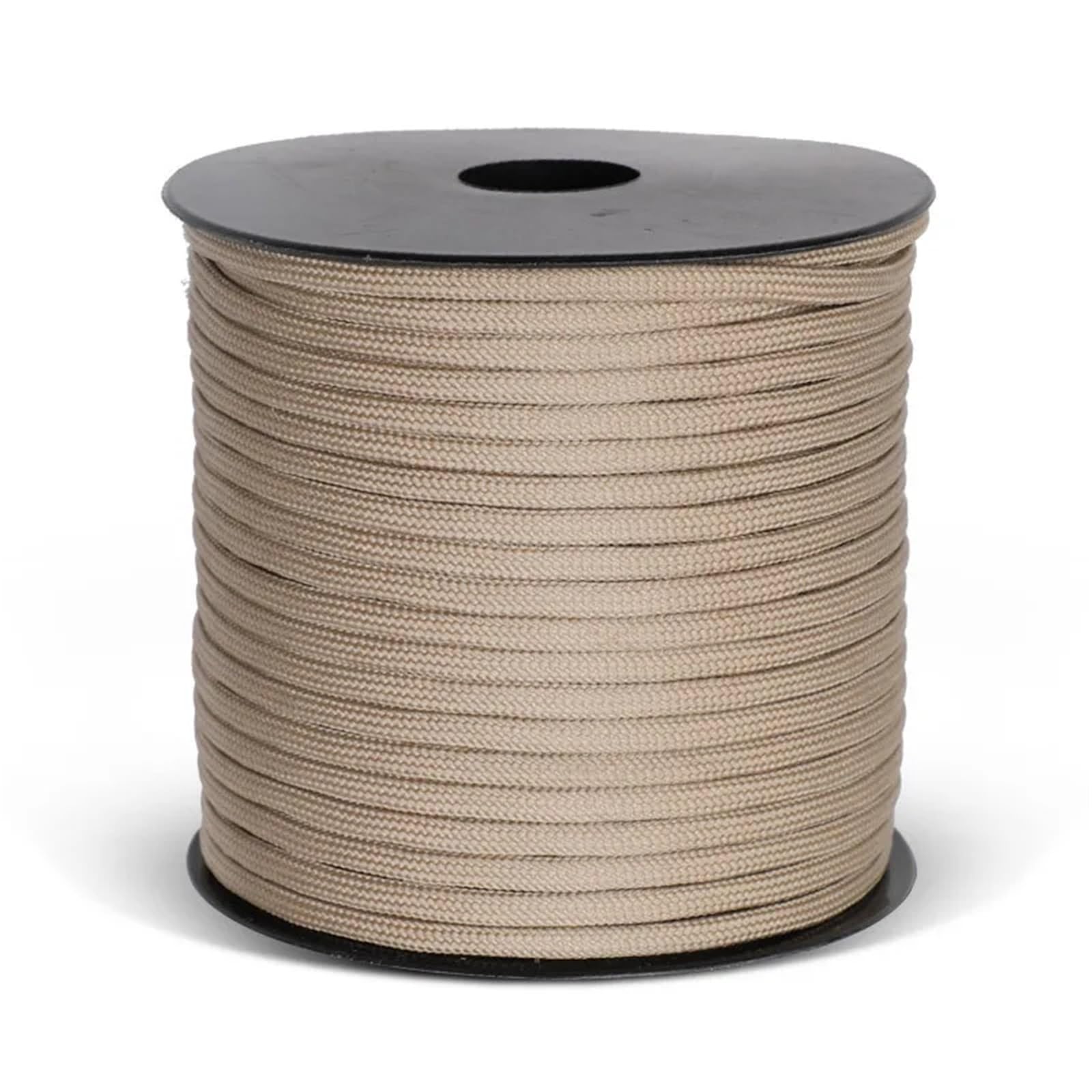 Paracord 9 Strand 4mm 650 Paracord 50m 100m Parachute Cord Camping DIY Weaving Rope Outdoor Survival Line(9C Gray,100M)