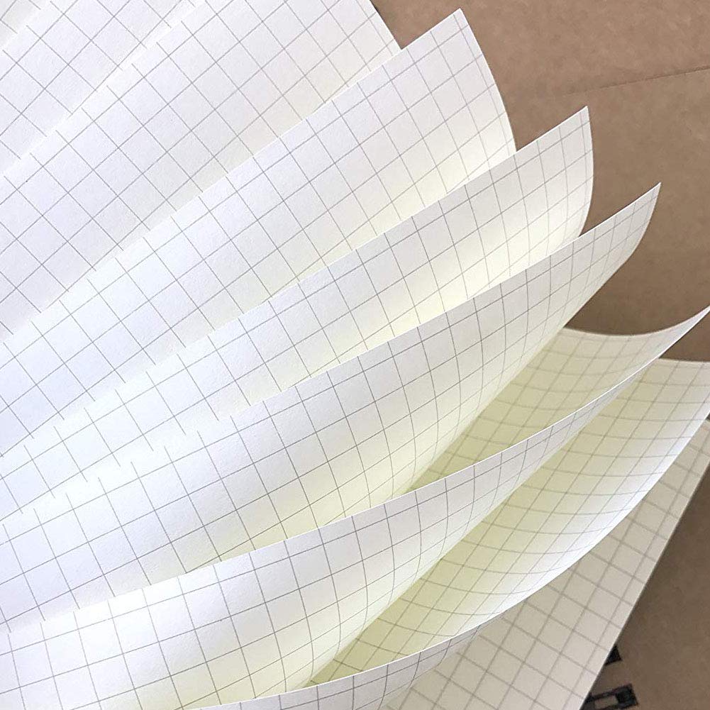 Notizbuch, A4, kariert, 5 mm Spirale, schwarzer Krafteinband, ideal für Reisen, Schule, 100 Seiten, 50 Blatt, 4 Stück