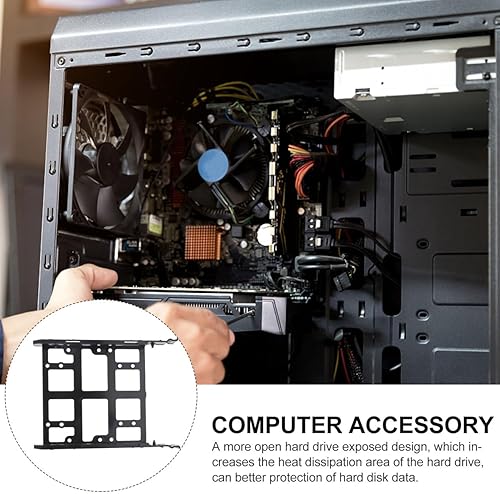 Miniatura 3 de 3pcs SSD soporte SSD PC disco duro ordenador montaje computadora disco duro rack