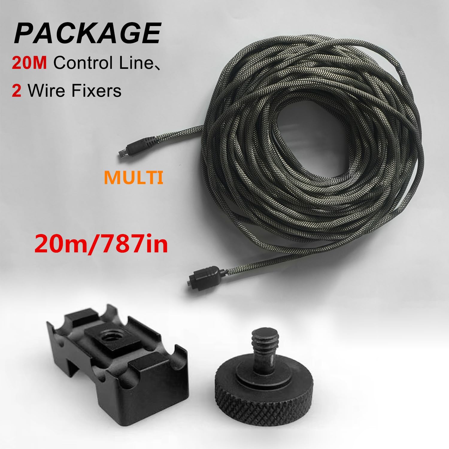 VMC-MM1 Długi, 20 m wieloterminalowy kabel połączeniowy do aparatu Sony z przyłączem wielu zacisków Sony RM-VPR1 Remote/VCT-VPR1 VCT-VPR10 VCT-VPR100 (VMC-MM1-20 m)