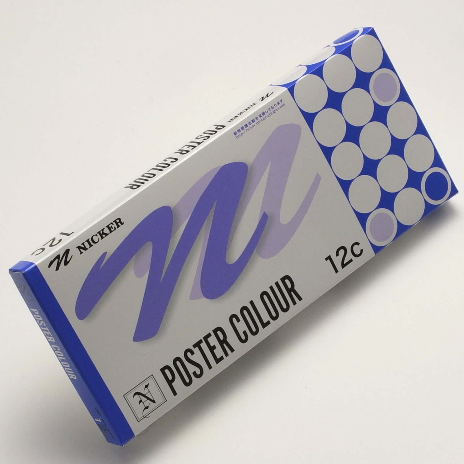 Knicker akwarela farba plakat kolor, zestaw 12 kolorów, 20,7 ml (20 ml) (nr 6)