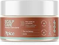 Ápice Shampoo Esfoliante em Pasta Scalp Care com Semente de Oliva e Menta | Detox e Crescimento | 250g