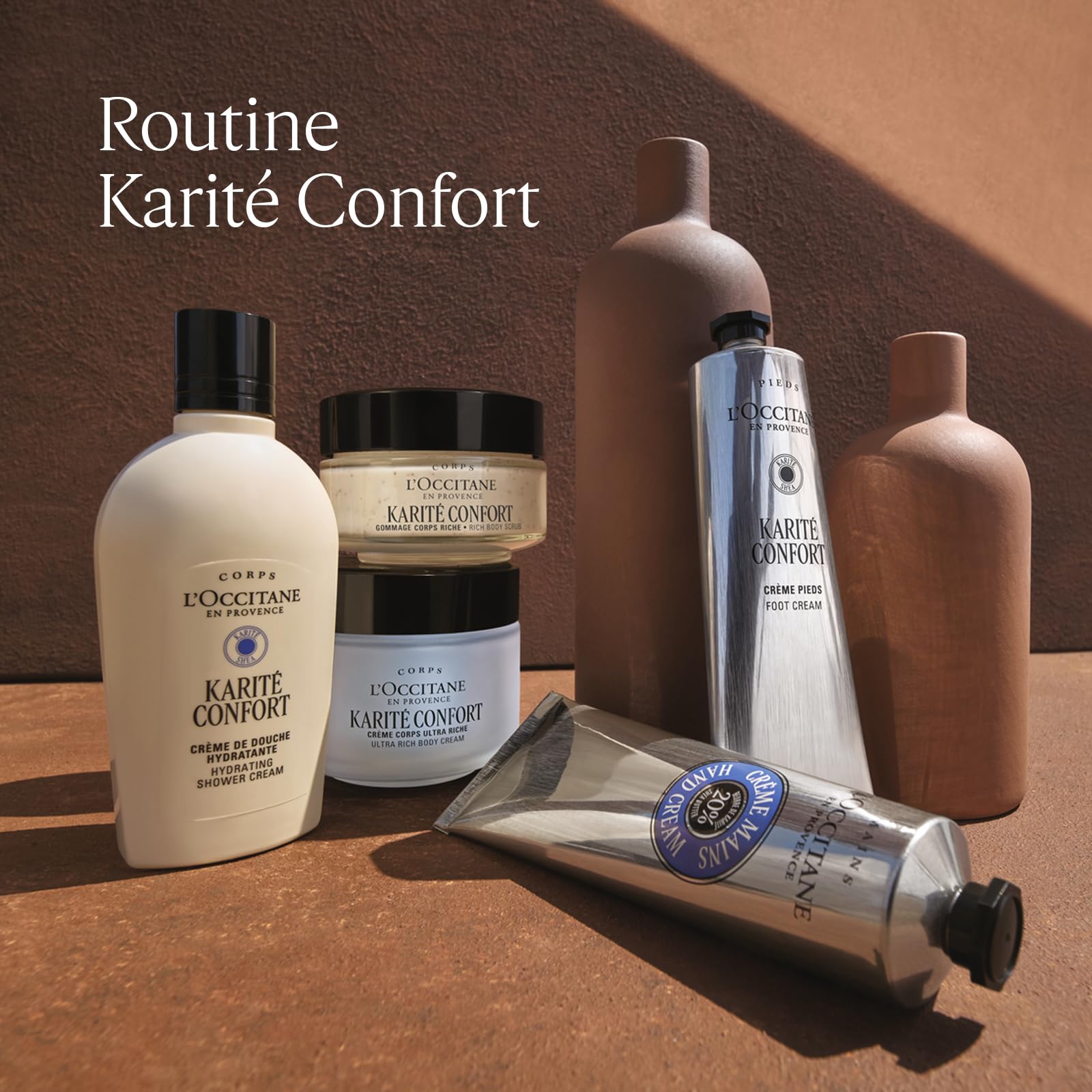 L'OCCITANE - Crème Pieds Karité Confort - Peaux sèches - Nourrit et répare - Fabriqué en France
