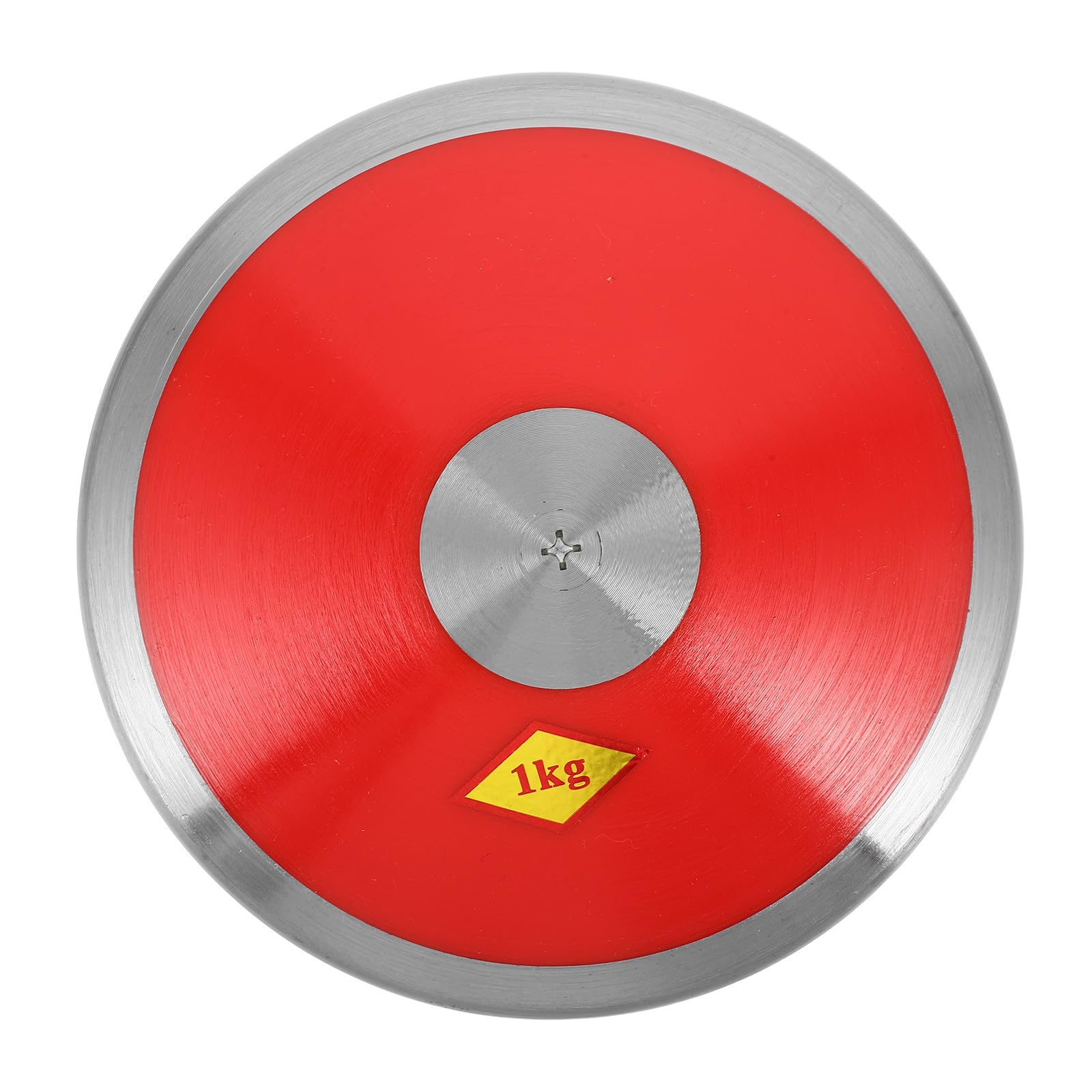 Disco de Nylon para Entrenamiento de Atletismo Superficie Antideslizante y Textura de Agarre Mejorada, Peso 1kg, Adecuado para Entrenamiento de Disco en Pista y Exterior