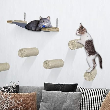 cat wall mounted perch