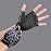 ZEROFIRE Workout Gloves for Women Men - Weight Lifting Gloves with Full Palm Protection & Extra Grip for Women Gym, Weightlifting, Weight Lift, Rowing, Exercise, Sport, Cycling.Snow Leopard-Large