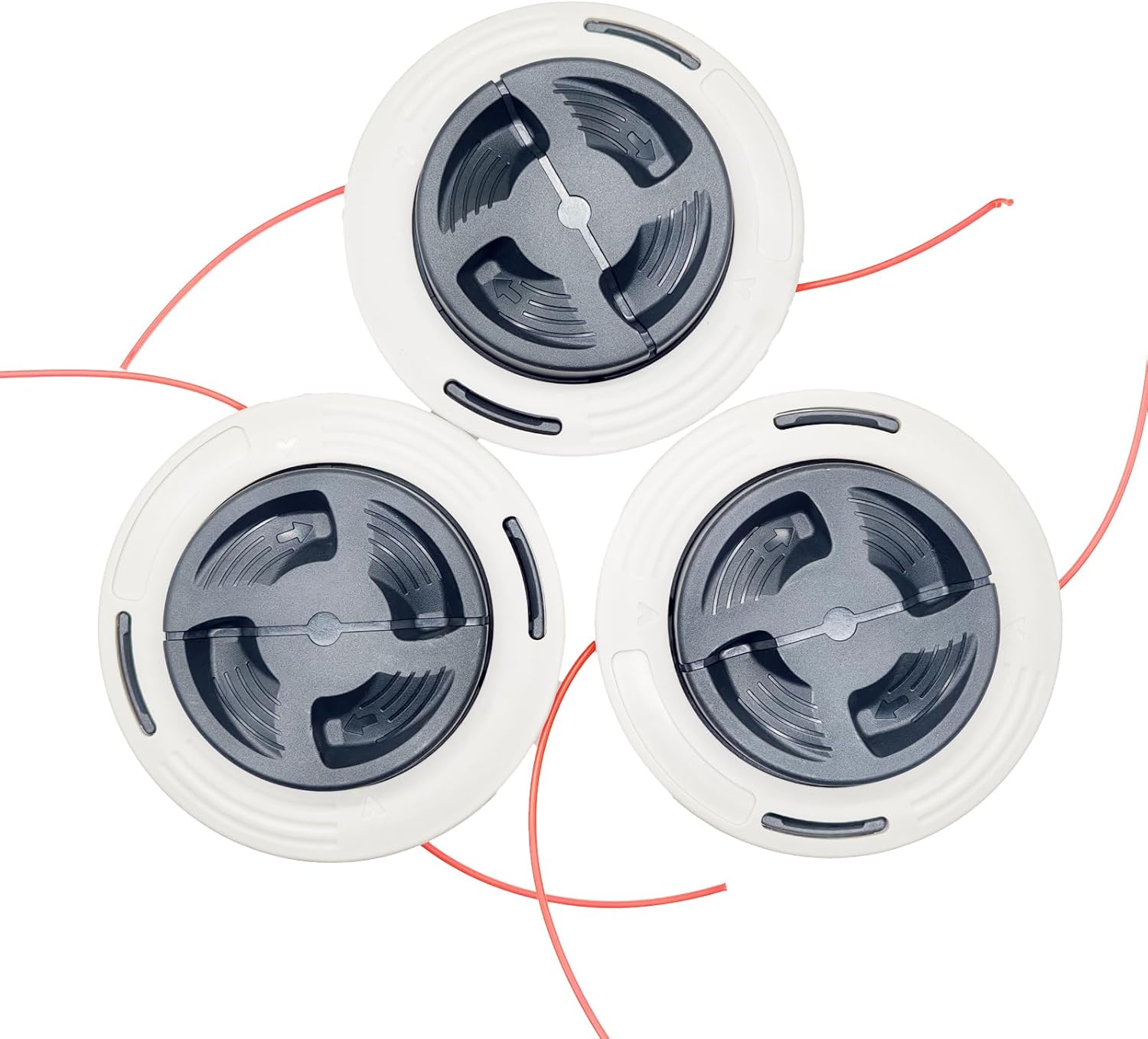 C26-2 Trimmer Head 4002 710 2169 for Stihl AutoCut C26-2 FS55 FS55R FS56 FS56RC FS70 FS70R FS80 FS85 FS90 FS90R FS91 FS91R FS94 FS94R FS110 FS111R FS111RX FS120 FS130 String Trimmer（3 Pack）