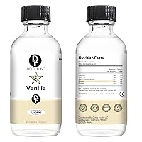 Vista 3 de Dolce Flav Extracto de vainilla – Kosher, sin azúcar, saborizante concentrado de vainilla para hornear, galletas y postres, incluye cuentagotas