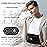 CUEHEAT Heated Waist Belt - Cordless Heating Pad for Low Back, Electrical Heating and Massage, Rechargeable Battery Powered