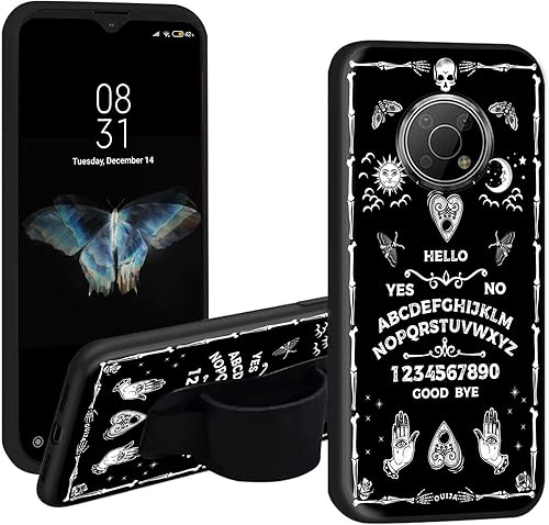 EDGFRTOIO Funda para Nokia G300 (2021) con soporte para el dedo para teléfono, correa elástica para la mano, funda de agarre con soporte a prueba de EDGFRTOIO Funda para Nokia G300 (2021) con soporte para el dedo para teléfono, correa elástica para la mano, funda de agarre con soporte a prueba de