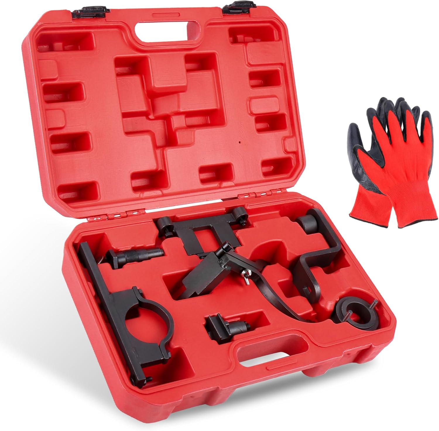 10Pcs Camshaft Timing Tool Kit Compatible for Ford Explorer Mustang Ranger Compatible for Mercury Mountaineer Compatible for Land Rover LR3 4.0L 4015CC SOHC 12V V6 Engine