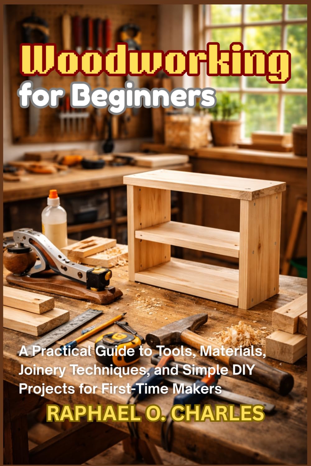Woodworking for Beginners: A Practical Guide to Tools, Materials, Joinery Techniques, and Simple DIY Projects for First-Time Makers