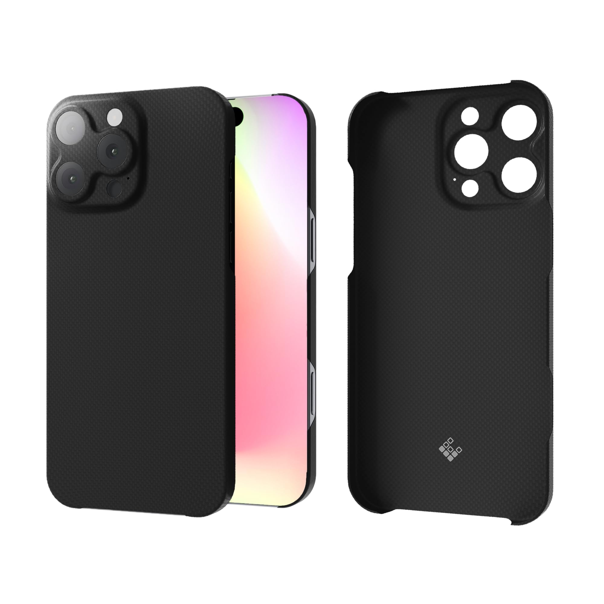 Latercase | Compatible with iPhone 16 Pro Max | Midnight | Durable iPhone 16 Pro Max Phone Case | 0.6mm Thin Aramid Fiber, 10 Grams, Precision Lasercut, Full Camera Protection, Nonslip Matte Finish