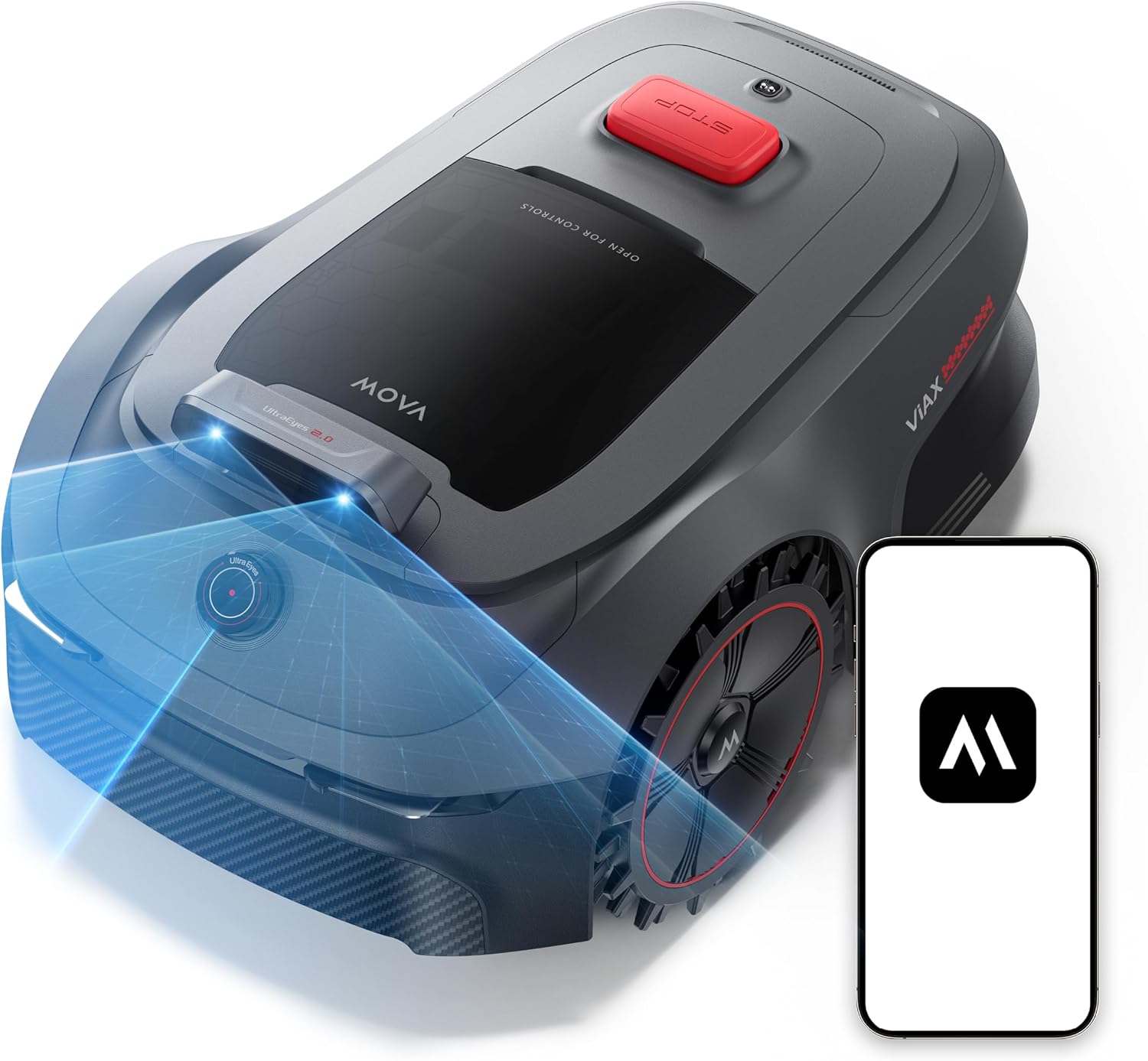 MOVA ViAX 500 Robot Tagliaerba 600 m con LiDAR e doppia visione