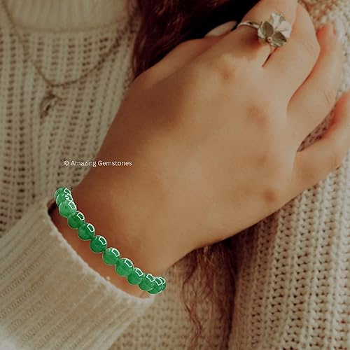 Miniatura 130 de Amazing Gemstone Crystal Bracelet for Women Men's Gifts - Protection Healing Crystal Bracelet - 8mm Gemstone Beaded Adjustable Bracelet Pulseras