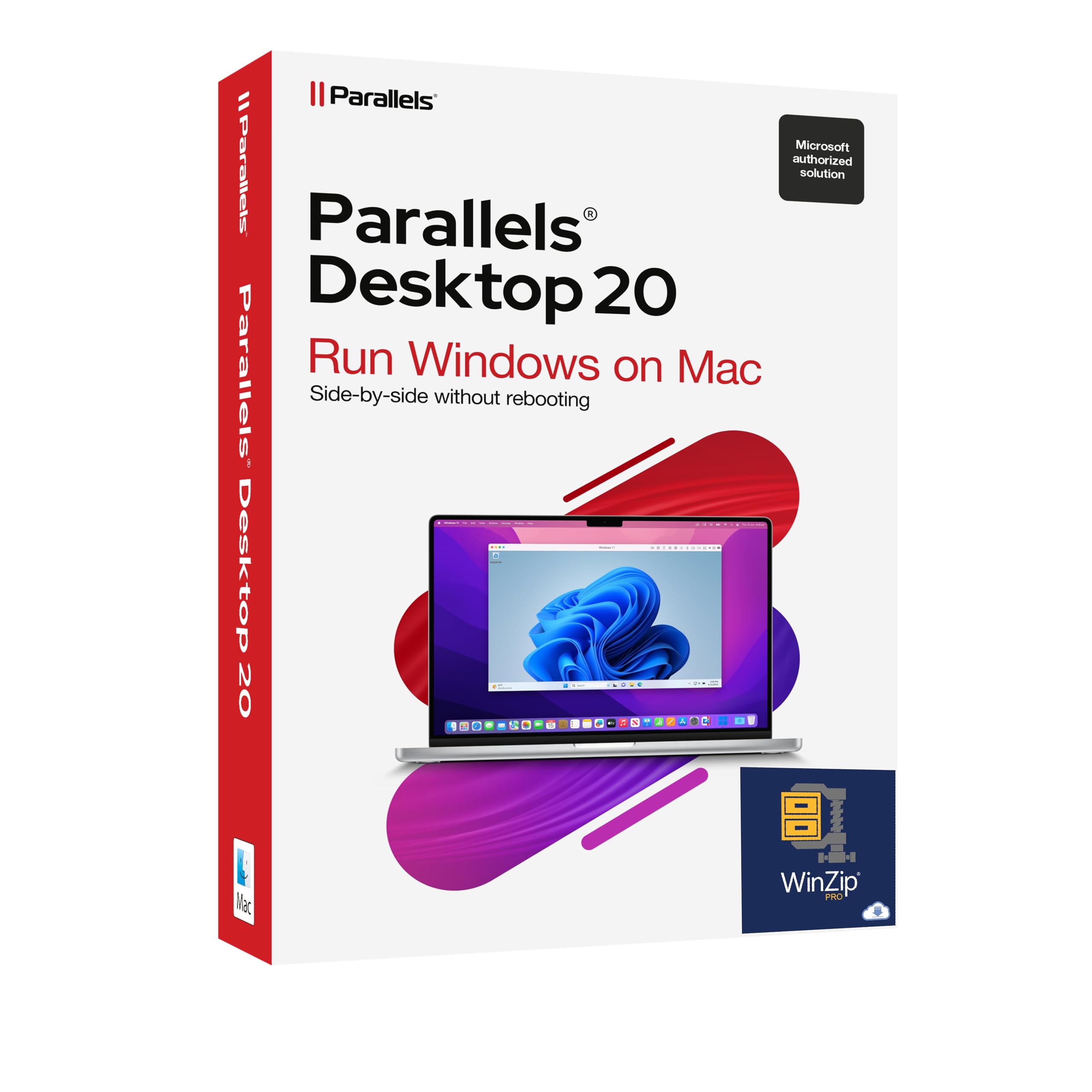 Parallels Desktop 20 incl. WinZip 12 Pro Dauerlizenz Bundle