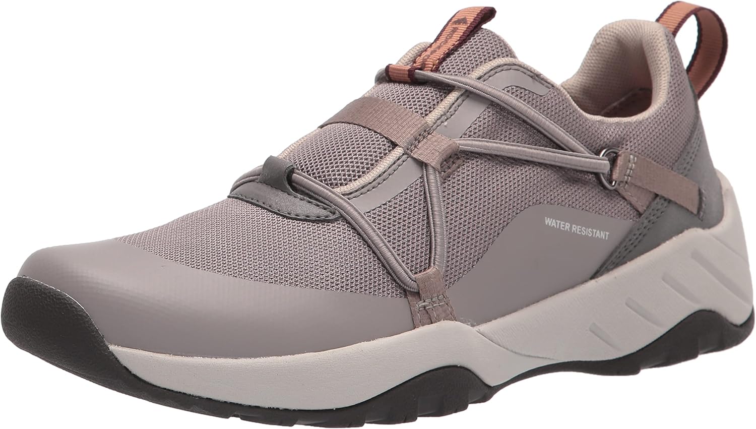 Rockport Women's XCS Spruce Peak Slip On Walking Shoe, Taupe Water Resistant, 8.5