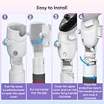 4-in-1 Gorilla Tag Long Arms for Meta Quest 3S/for Oculus Quest 3/2/Pro/Rift S Controller, Kinwin Long Arm Extenders for Quest Accessories, VR Handle Attachments for Beat Saber/Gorilla Tag/Golf Club Game