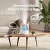 DREO Humidificadores para Dormitorio, 3L de Carga Superior, 30H y 26dB Silencioso para Habitación Grande, Niebla Fría Ultrasónica con Sensor de Humedad, Luz Nocturna para Hogar, Bebé, Guardería, Plantas, Nueva Edición 5