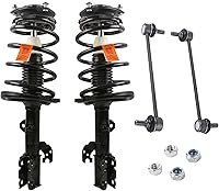 Vista 26 de MOSTPLUS Juego de amortiguador y resorte de puntal delantero compatible para Toyota Avalon 2012-2017 172941/172940, resorte helicoidal, 2 piezas