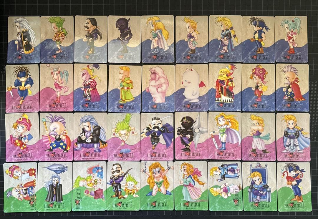 Amazon.co.jp: FF6 カードダス ノーマルコンプ 72枚セット まとめ売り  