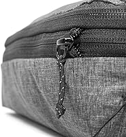 Vista 4 de Peak Design Cubo de embalaje, carbón, cubo de equipaje resistente a la intemperie con organización de doble compartimento, expansión y compresión