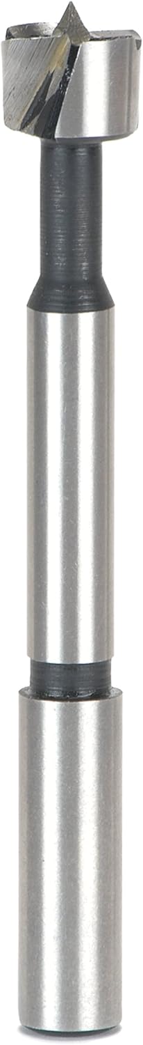 Woodriver High-Carbon Steel 1/2" Forstner Bit 3/8” Shank