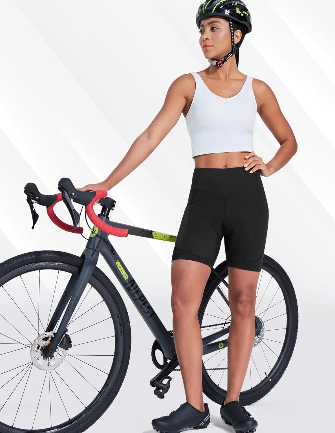 Nepest Padded Bike Shorts Women Cycling Underwear 4D Gel Padding & Pockets Bicycle Biking Biker Shorts Road Mountain - Image 6