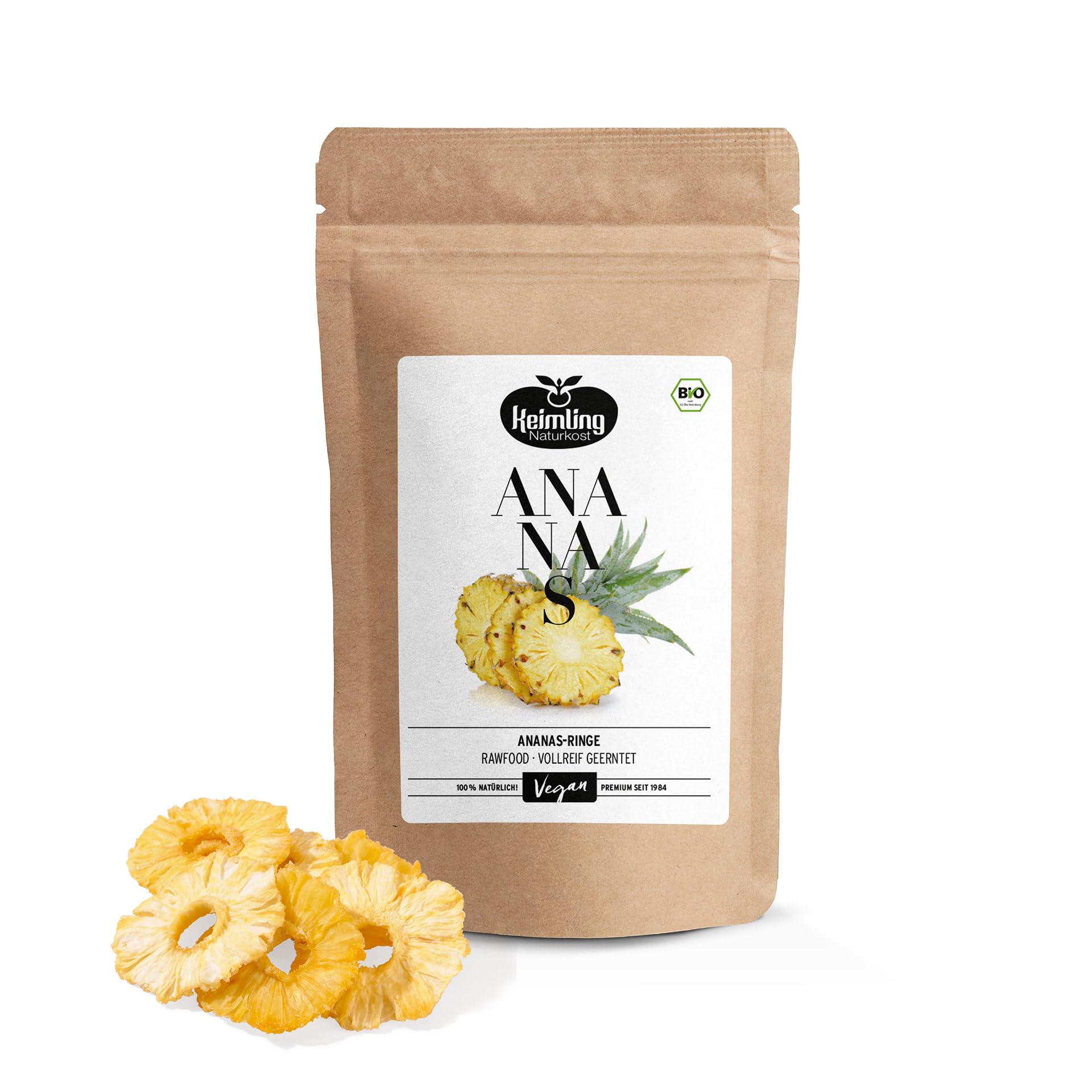 Ananas-Ringe Sugar Loaf, bio 2 kg