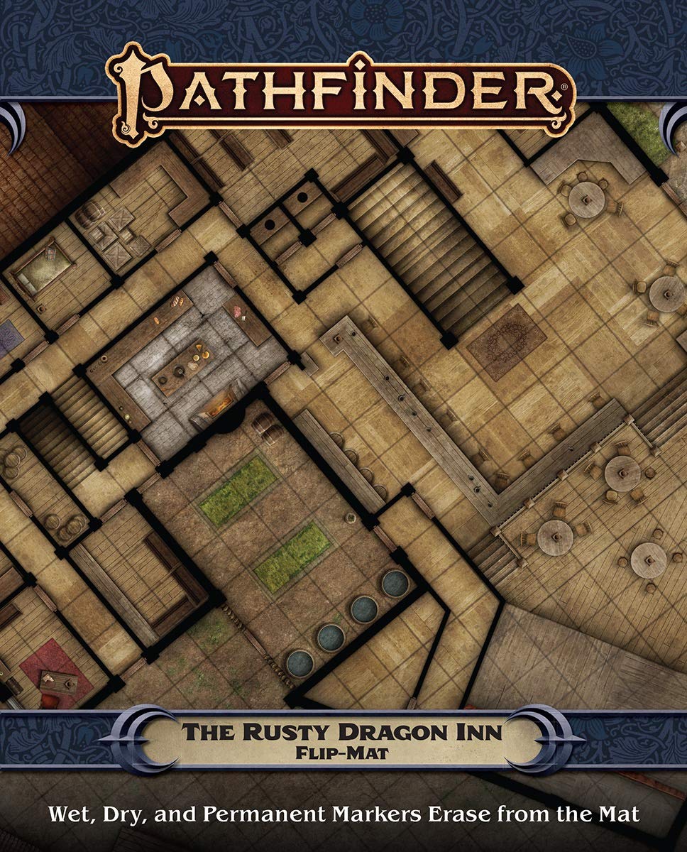 Pathfinder Flip-Mat: The Rusty Dragon Inn: Castles Multi-Pack