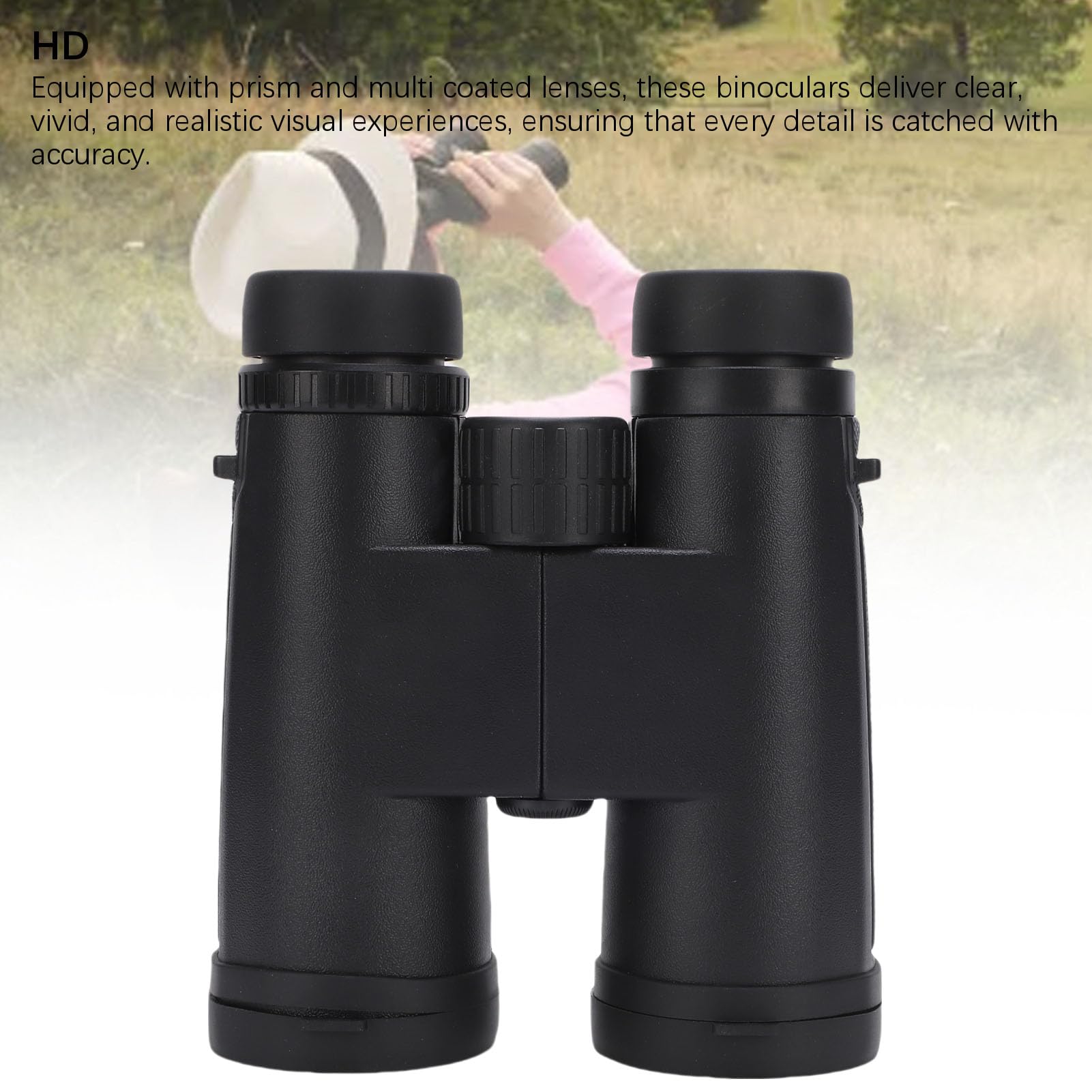Srliya Binocolo 10X42 con Lente Prismatica HD