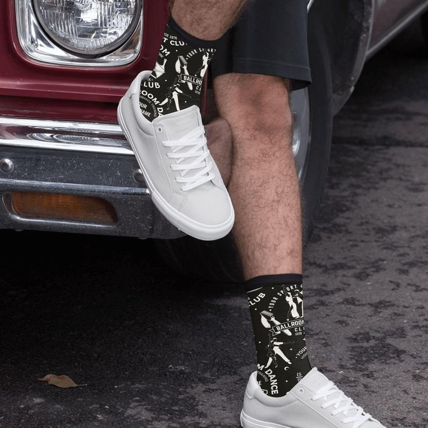 Athletic Crew Socks for Men Women, Cushioned Performance Socks image 5