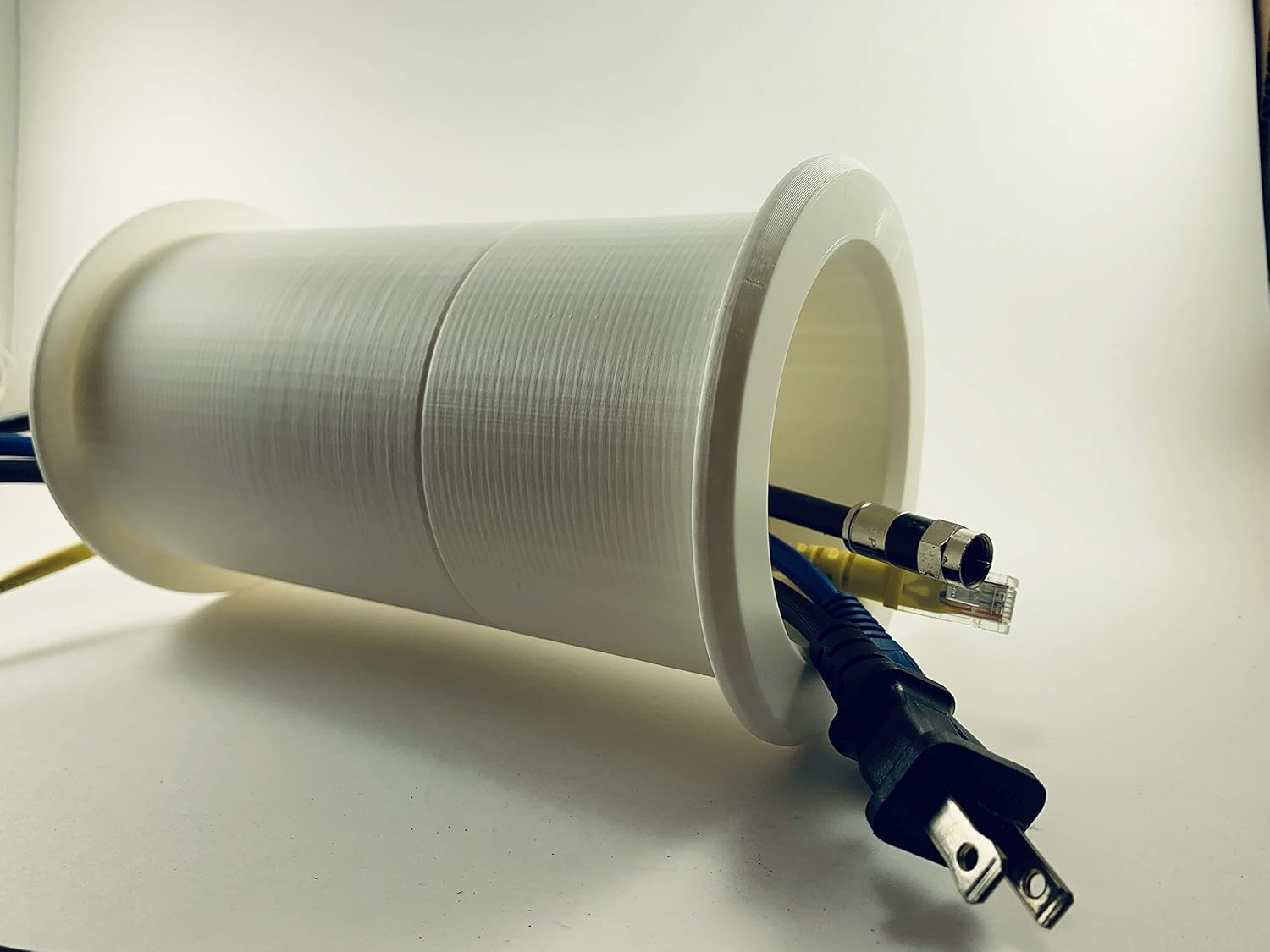 3" ID Extended Length Wall Eye Cable Pass Through