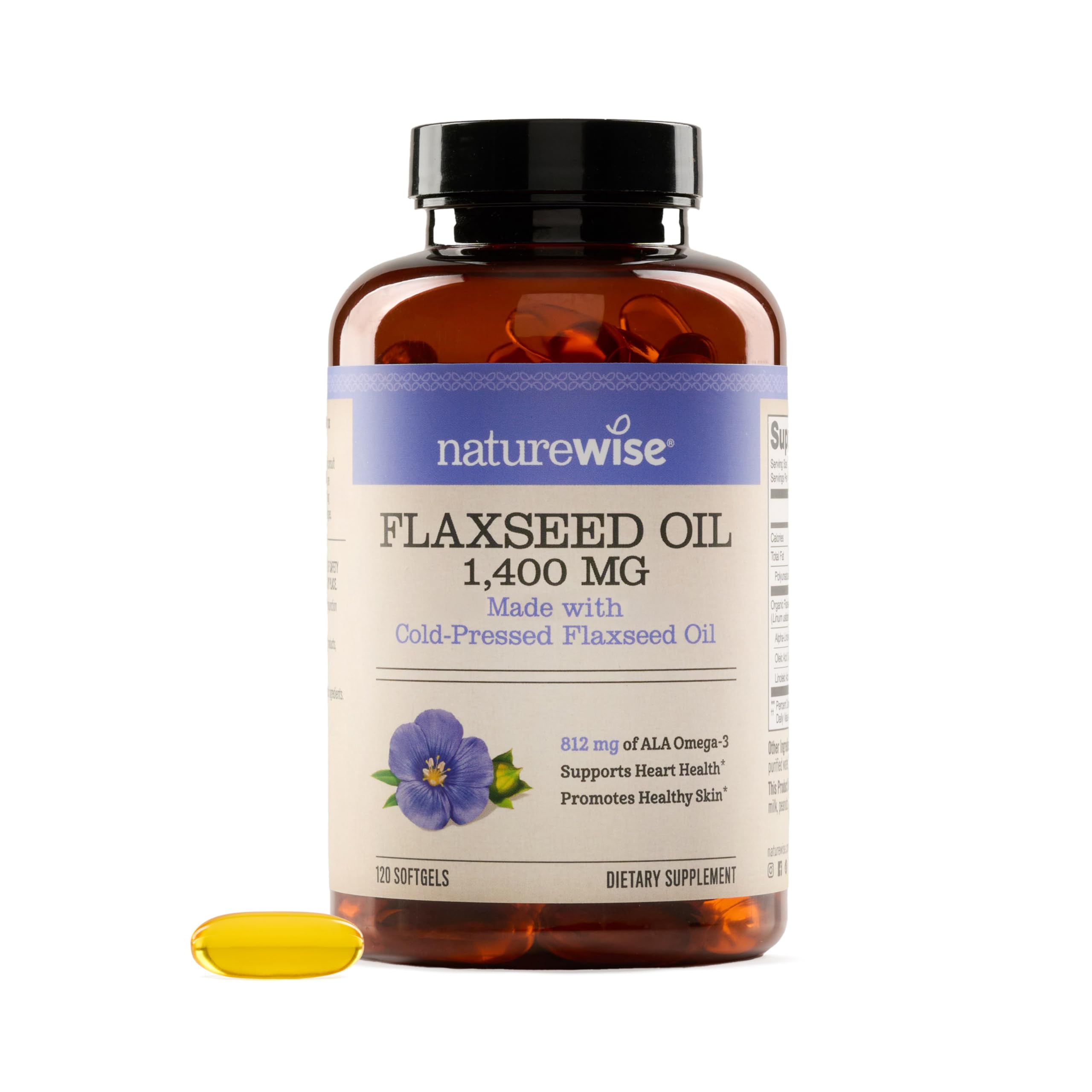 NatureWise Flaxseed Oil 1400 mg
