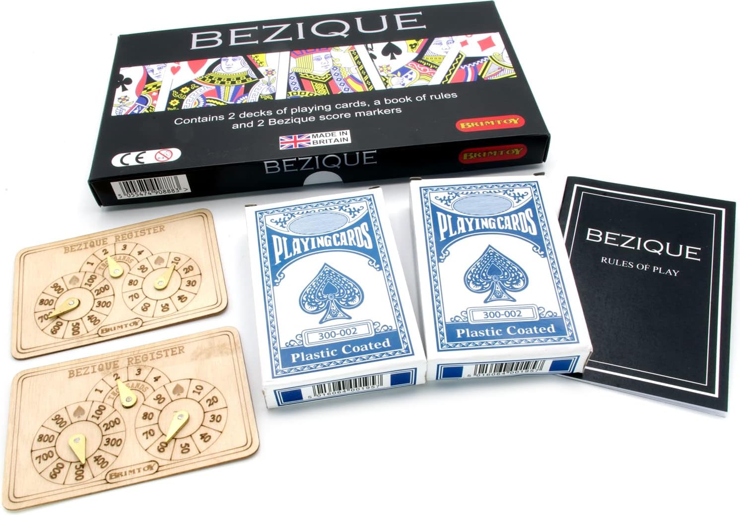 Brimtoy Bezique boxed card game Amazon.co.uk Toys & Games